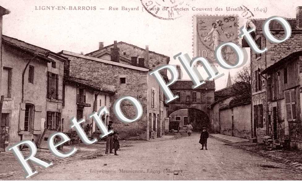 Ligny-en-Barrois, Rue Bayard (Voute de l'ancien Couvent des Urselines, 1649)