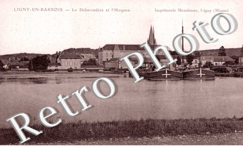 Ligny-en-Barrois, la Debarcadere et l'Hospice
