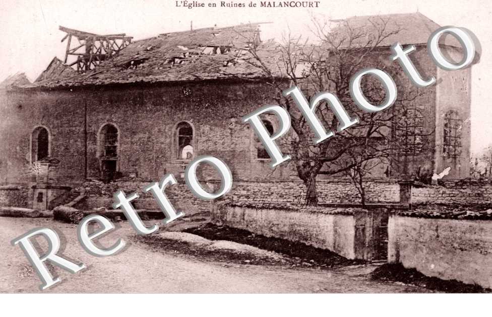 L'eglise en ruines