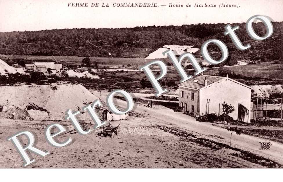 Route de Marbotte - ferme de la commanderie