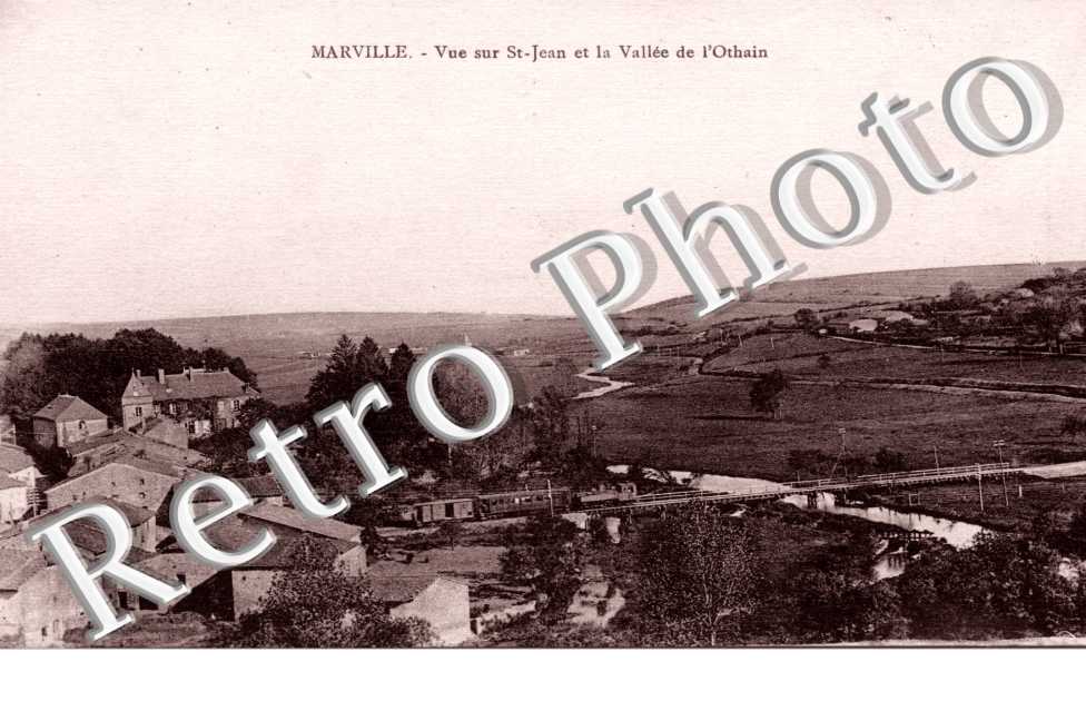 Vue sur St jean et la vallee de l'Othain