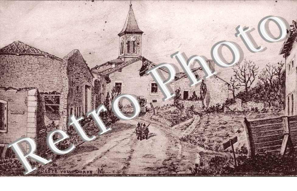 (carte style dessin) - feldpostkarte