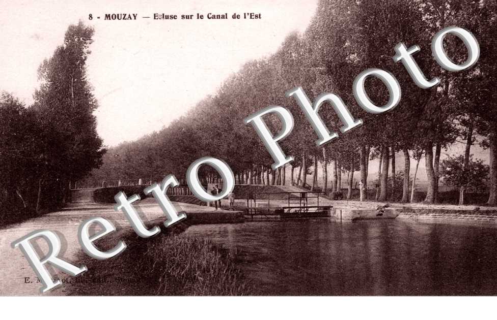 Ecluse du canal de l'Est