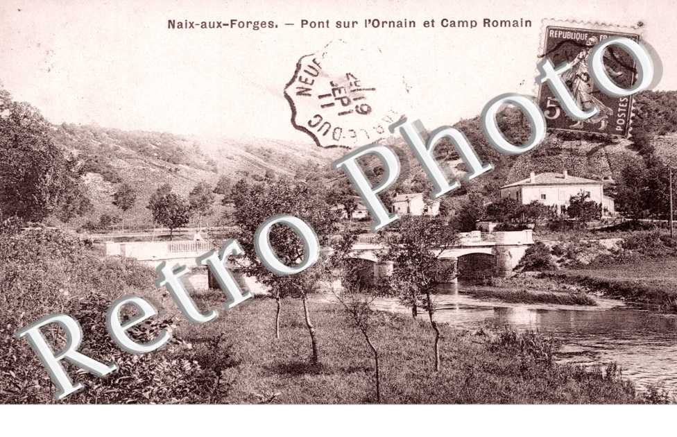 Pont sur l'Ornain et camp romain