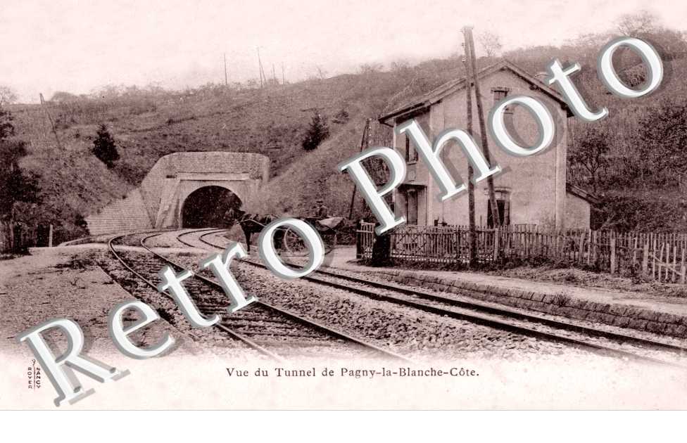 vue du tunnel de Pagny-la-Blanche-Cote