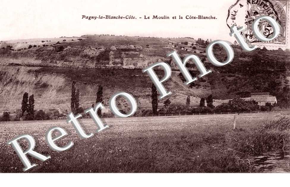 Le moulin et la cote Blanche