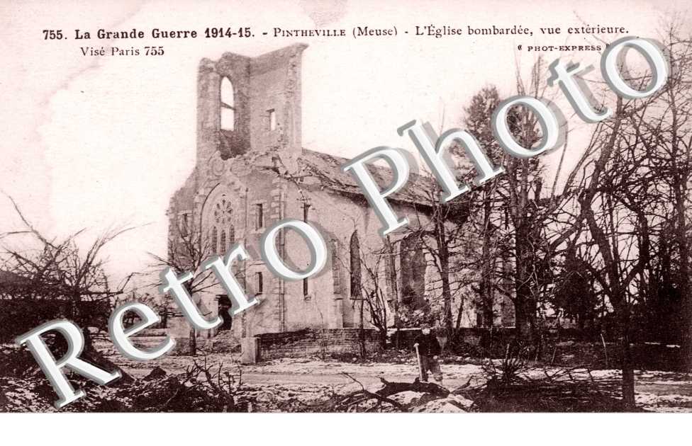 Eglise bombardee