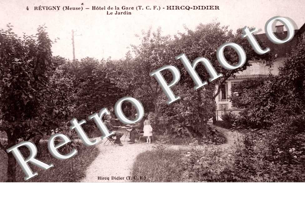 Hotel de la Gare - Hircq-Didier - le jardin