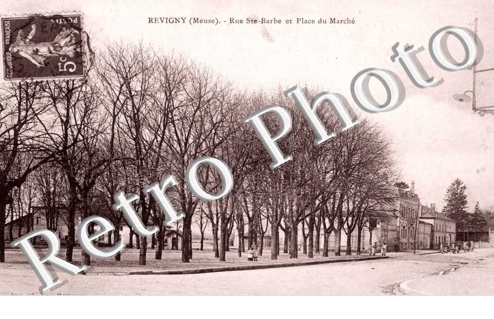Rue Ste-Barbe et place du marche