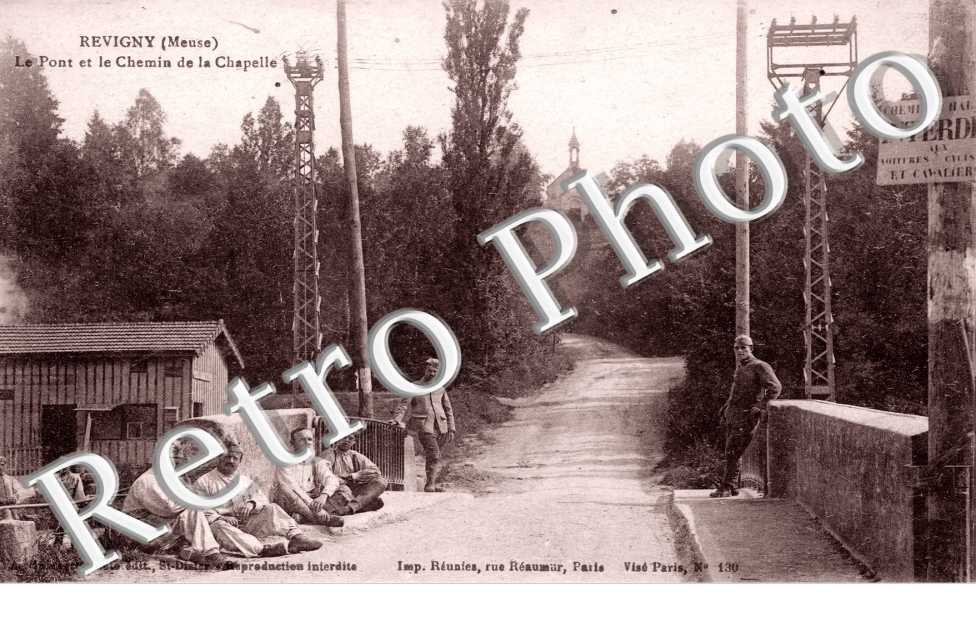 le pont et le chemin de la chapelle