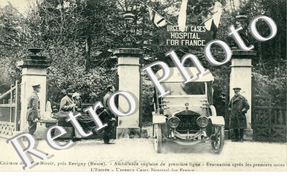 Chateau du Faux Miroir, ambulance anglaise