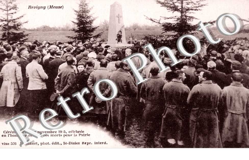 Ceremonie du 1er nov 1915
