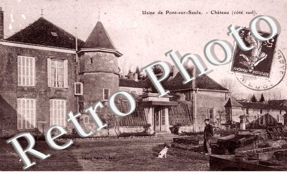 Usine de Pont sur Saulx, Chateau