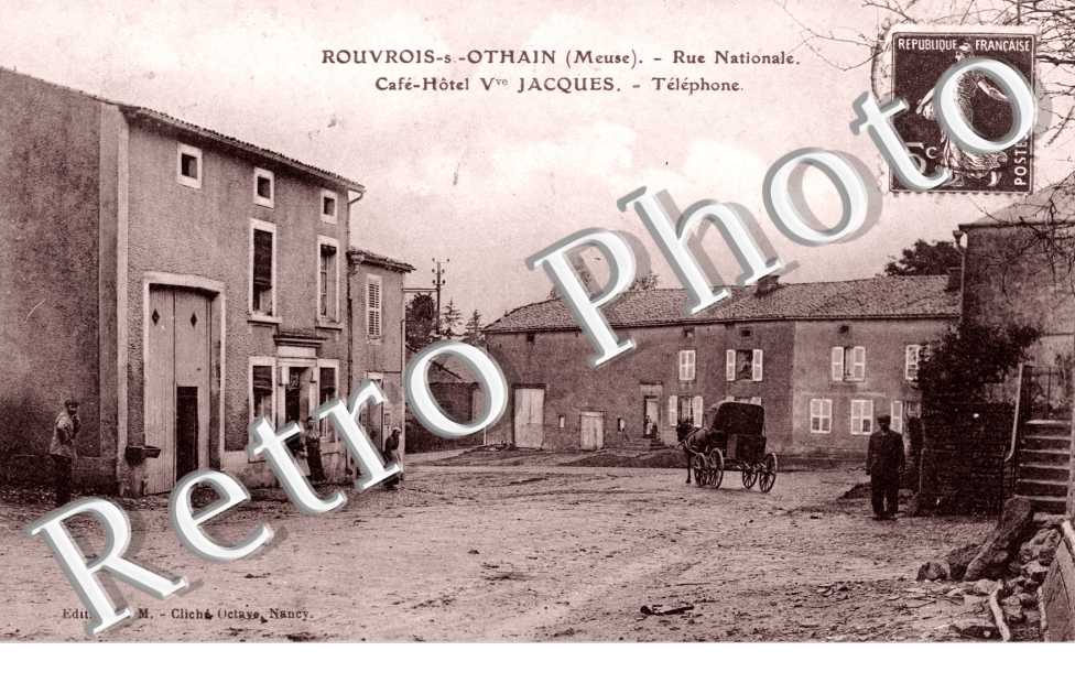 Rue nationale - cafe Hotel Vve Jacques