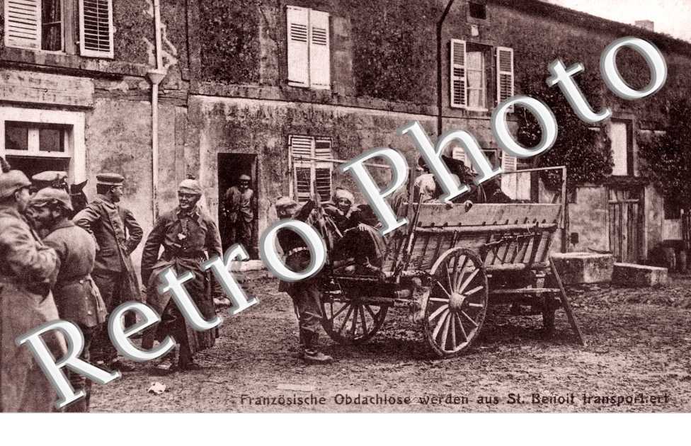 Franzosische Obdachlose werben transportiert