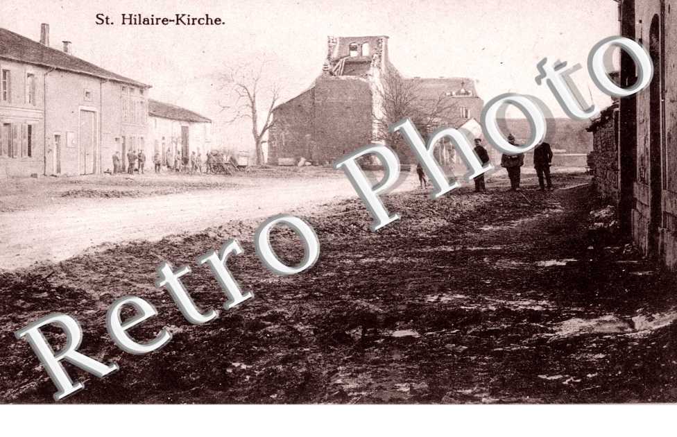 l'église en ruines