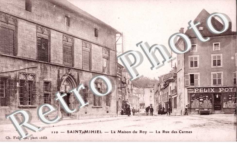 Maison du Roy et Rue des Carmes