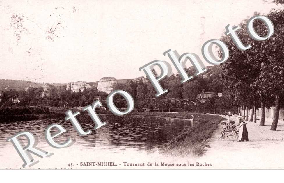 Tournant de ma Meuse sous les Roches