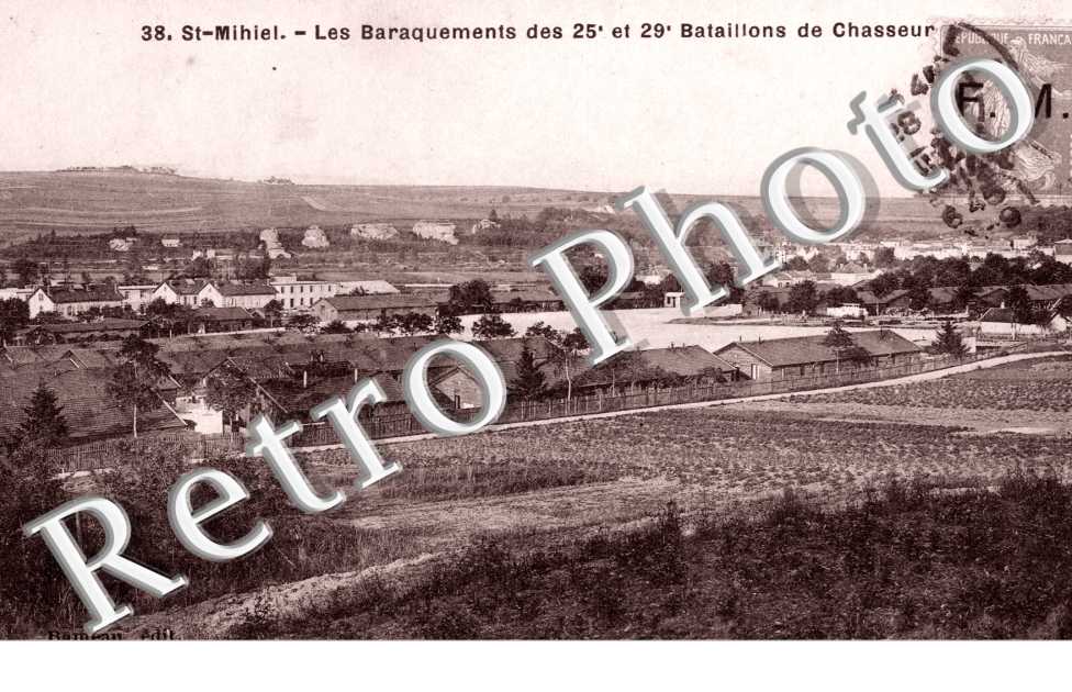 les Baraquements des 25eme et 29eme Bataillons de Chasseurs