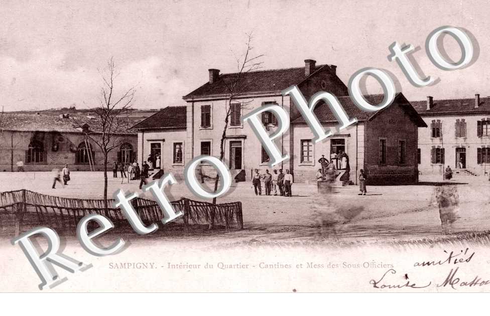 Interieur du Quartier, Cantines et Mess des Sous-Officiers