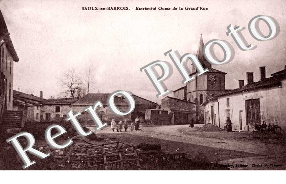 Extremite Ouest de  la Grande rue