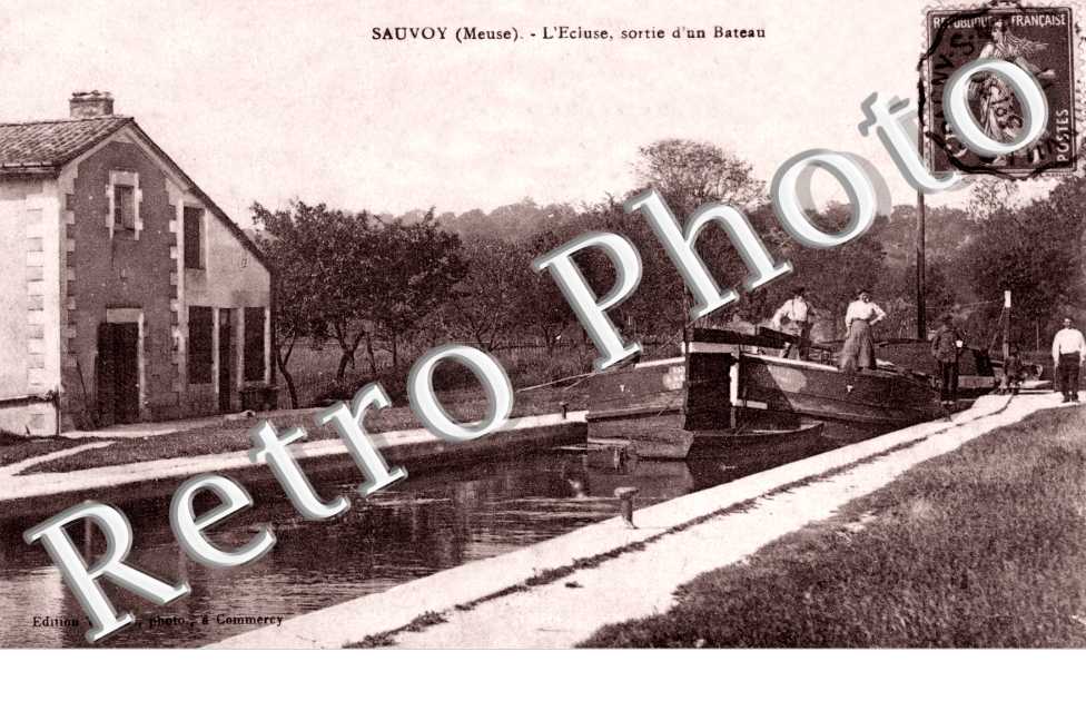 L'ecluse, sortie d'un bateau