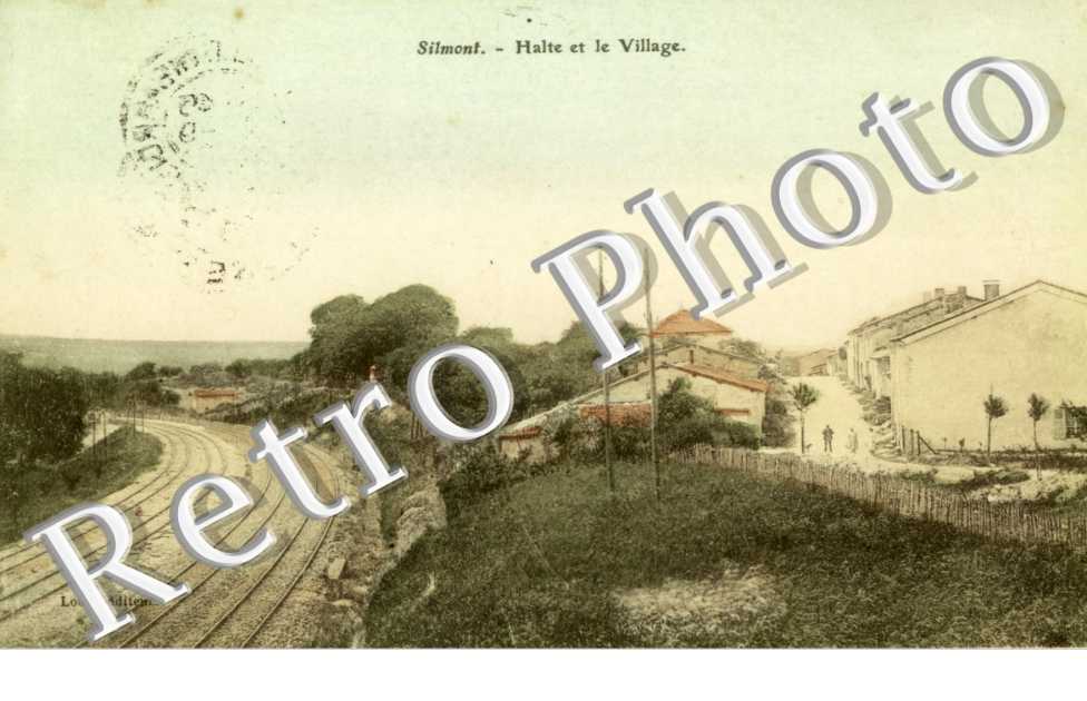 Halte et le village
