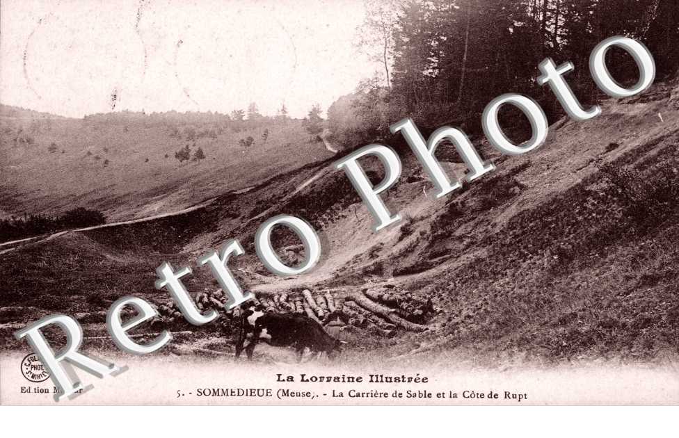 Carriere de Sable et la cote de Rupt