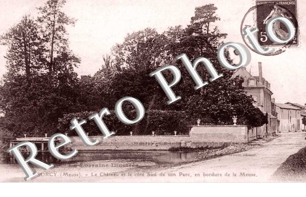 Le Chateau et le cote sud de son Parc