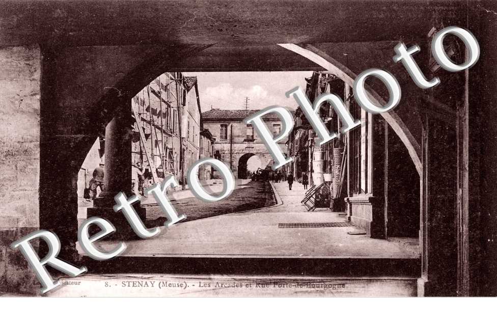 les Arcades et Rue Porte-de-Bourgogne