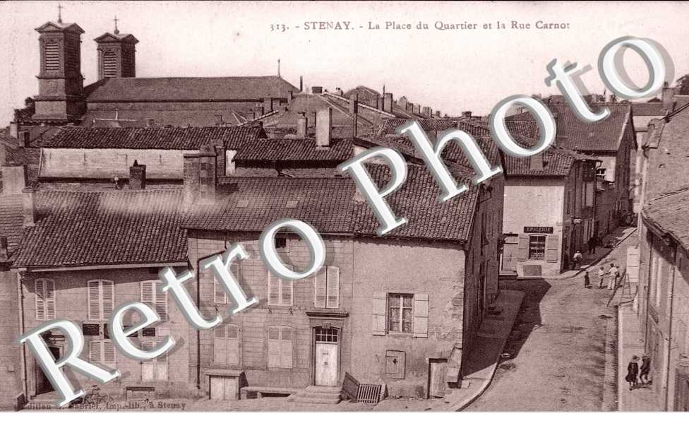 La Place du Quartier et la Rue Carnot