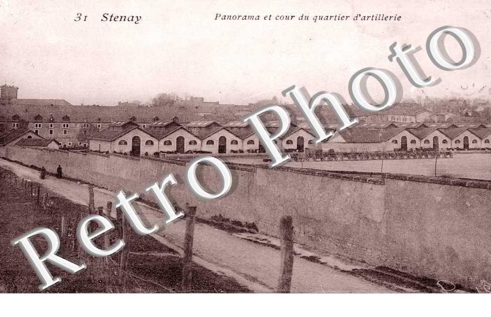 panorama et cour du quartier d&#039;artillerie
