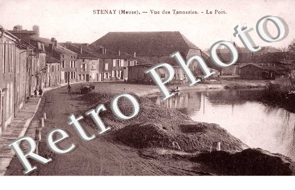 Vue des Tanneries, le Port