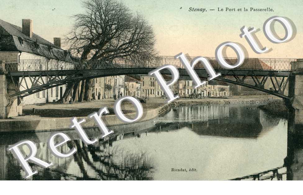 le port et la passerelle (couleur)