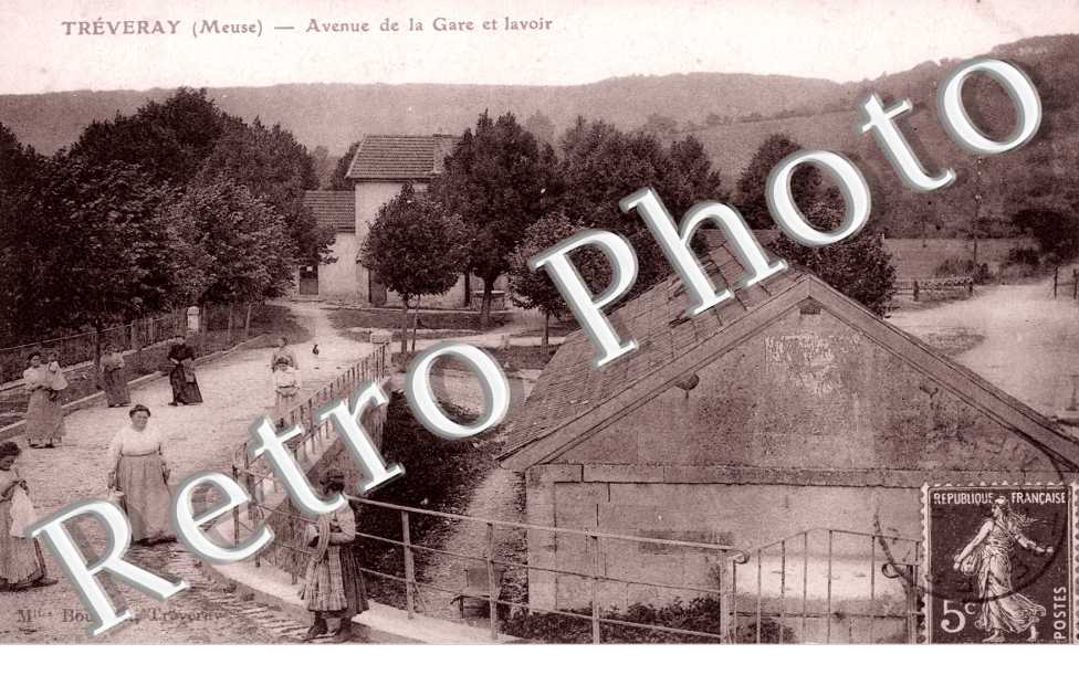 avenue de la gare et lavoir