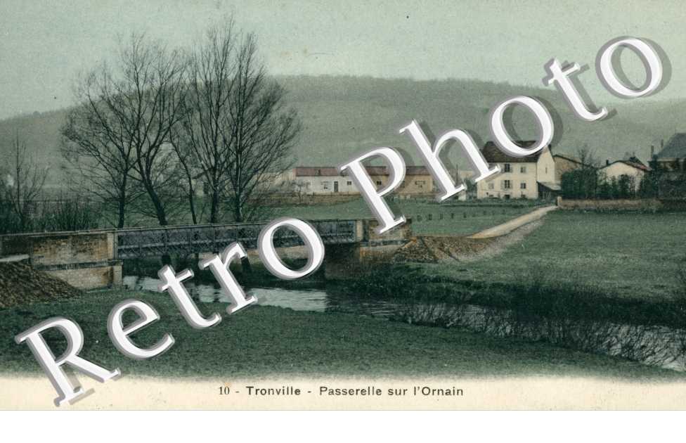 Passerelle sur l'Ornain