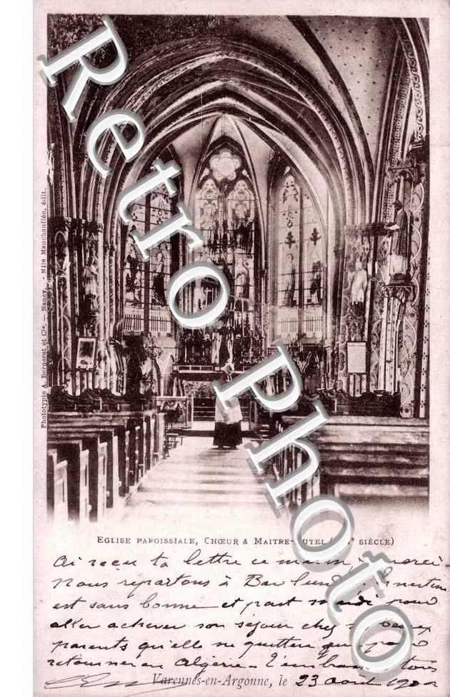 Eglise paroissiale Choeur et Maitre Autel