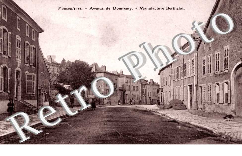 avenue de Domremy, manufacture Berthelot