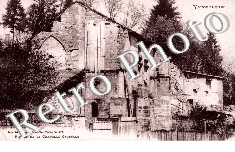 Ruines de la Chapelle Castrale