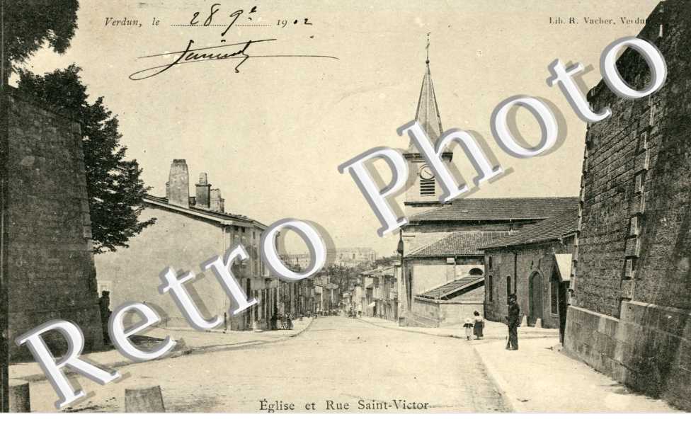 Eglise et Rue Saint-Victor