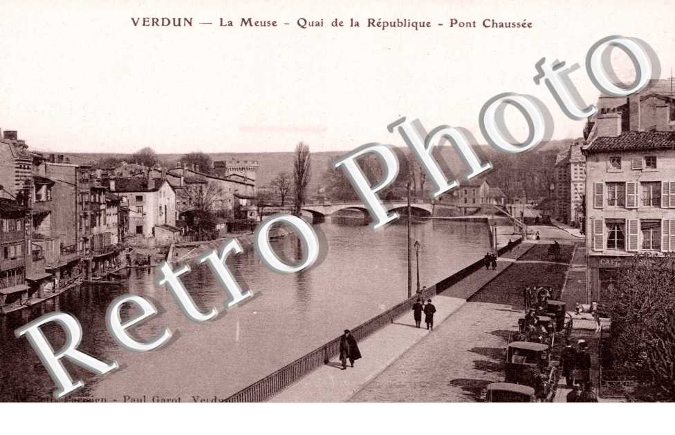 la Meuse, Quai de la Republique, Pont Chaussee