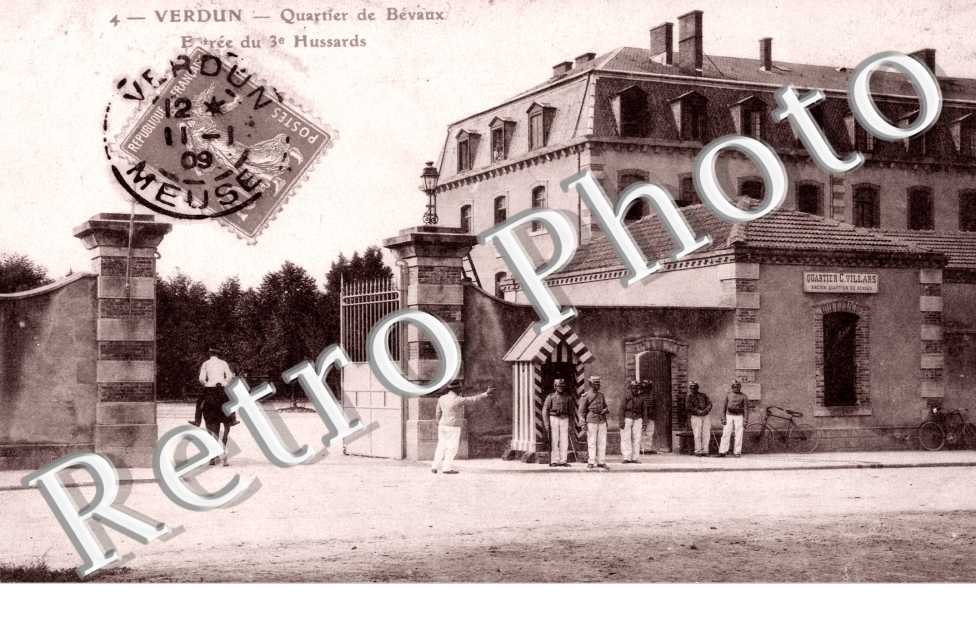 quartier de Bevaux - Entree du 3eme Hussard