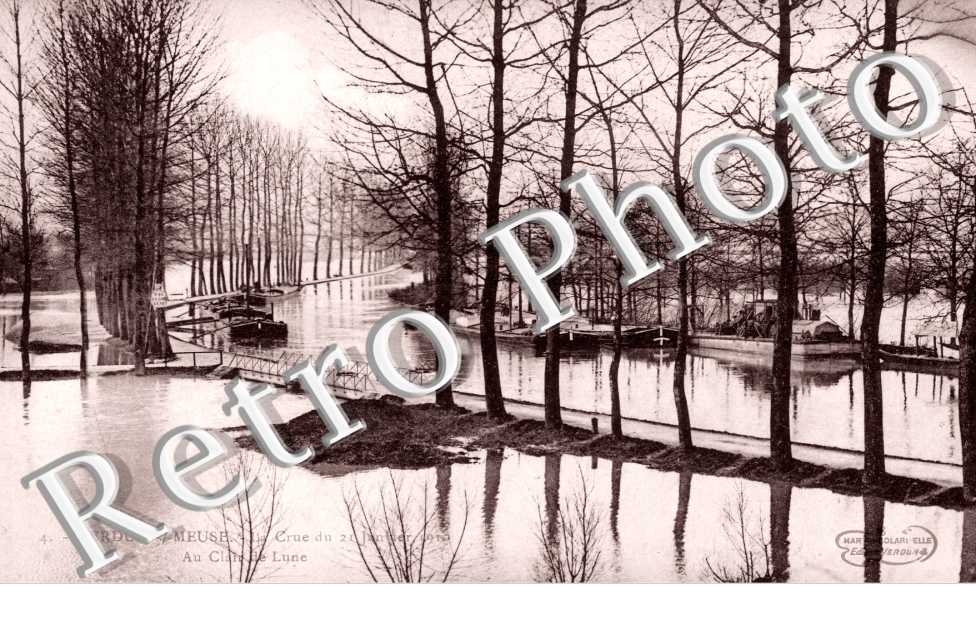 la Crue du 21 janvier 1910, Au Clair de Lune