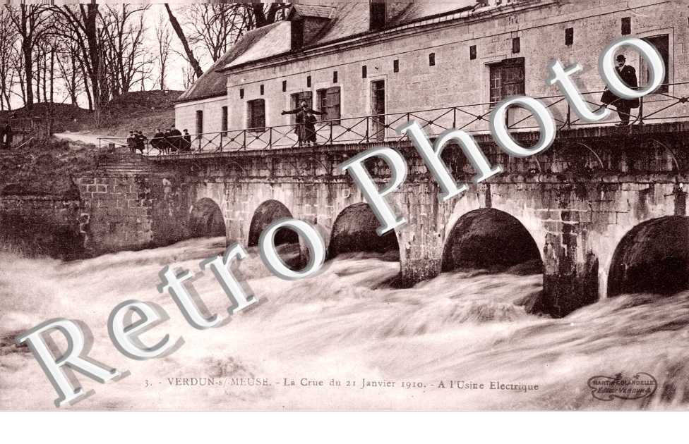 la Crue du 21 Janvier1910 a l'usine electrique