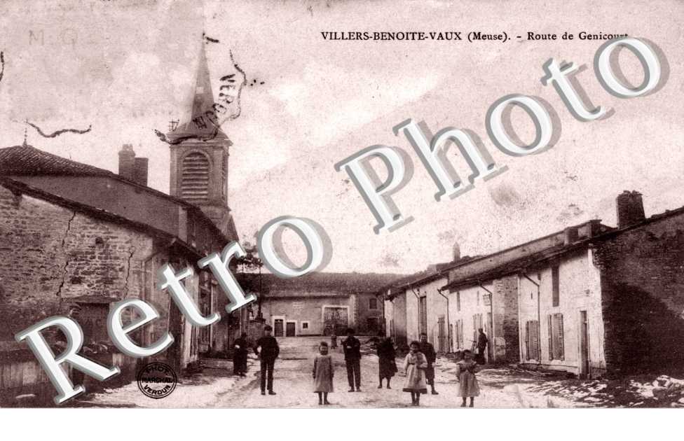 Villers Benoite Vaux -  Route de Genicourt