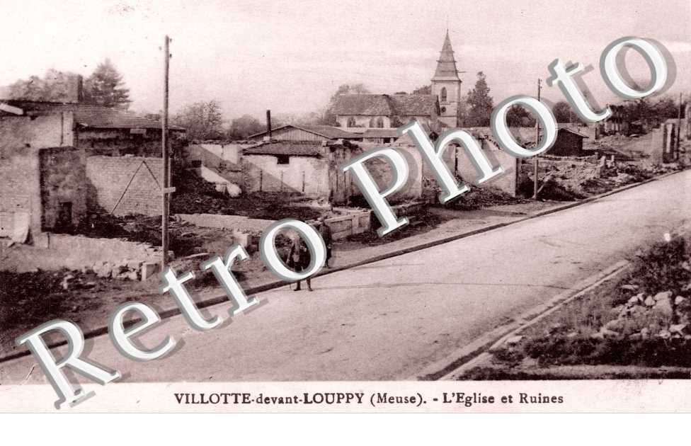 L'Eglise et les ruines