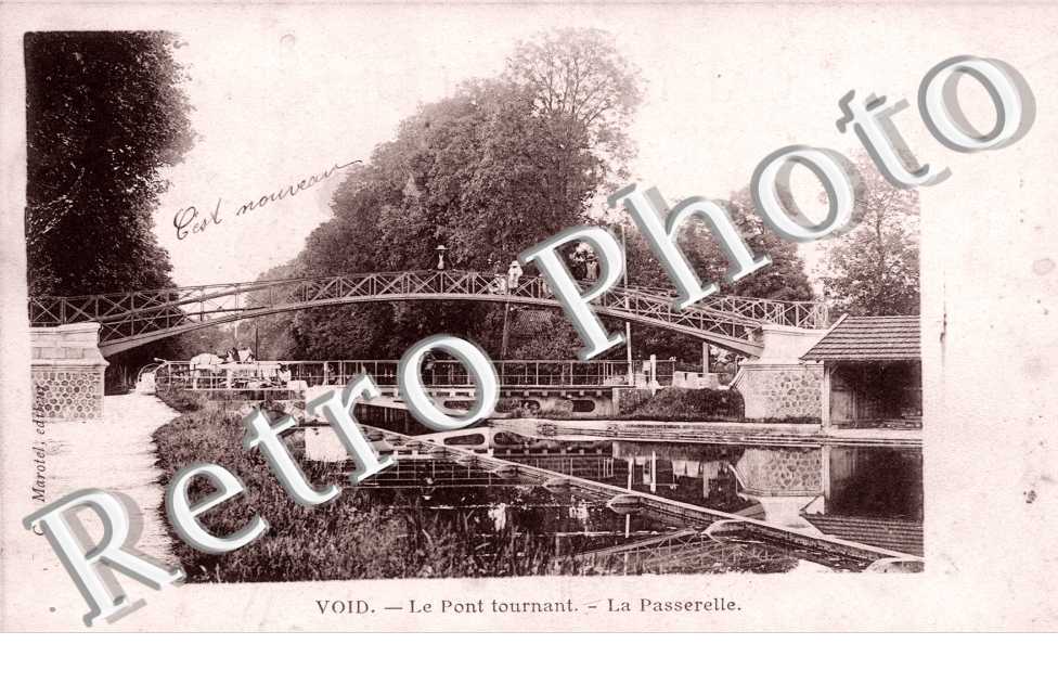 le pont tournant - la passerelle