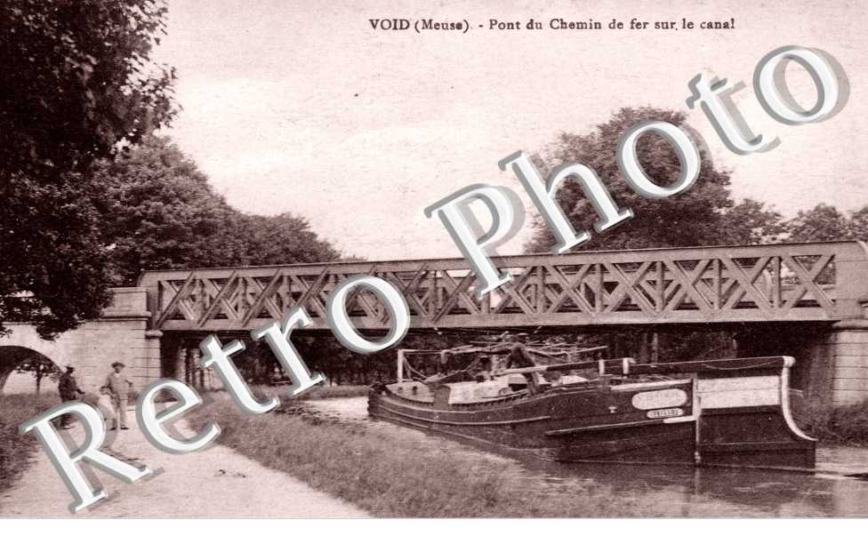 POnt du Chemin de Fer sur le Canal