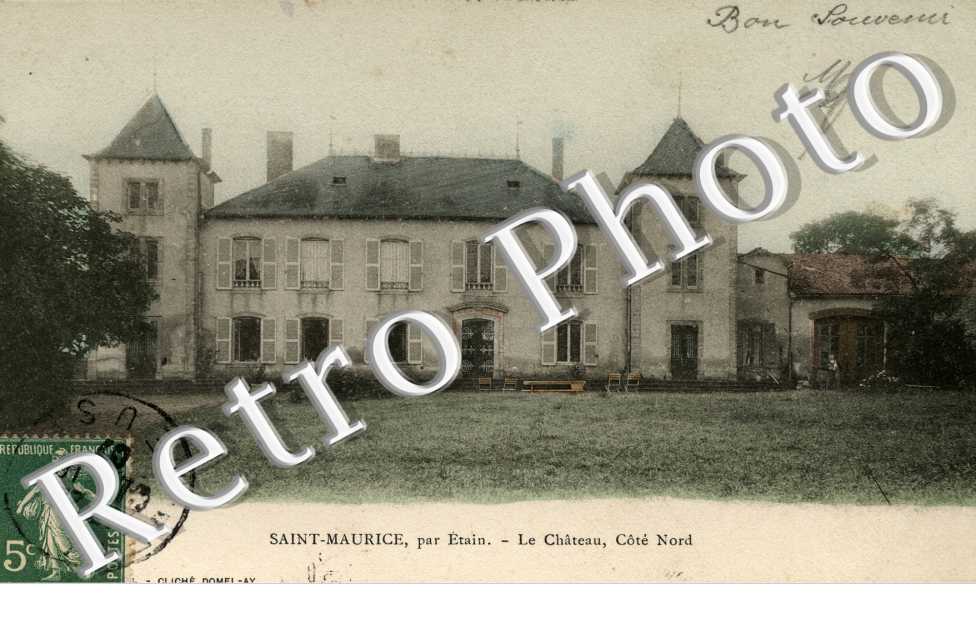 Saint Maurice, par Etain. - le chateau, cote nord