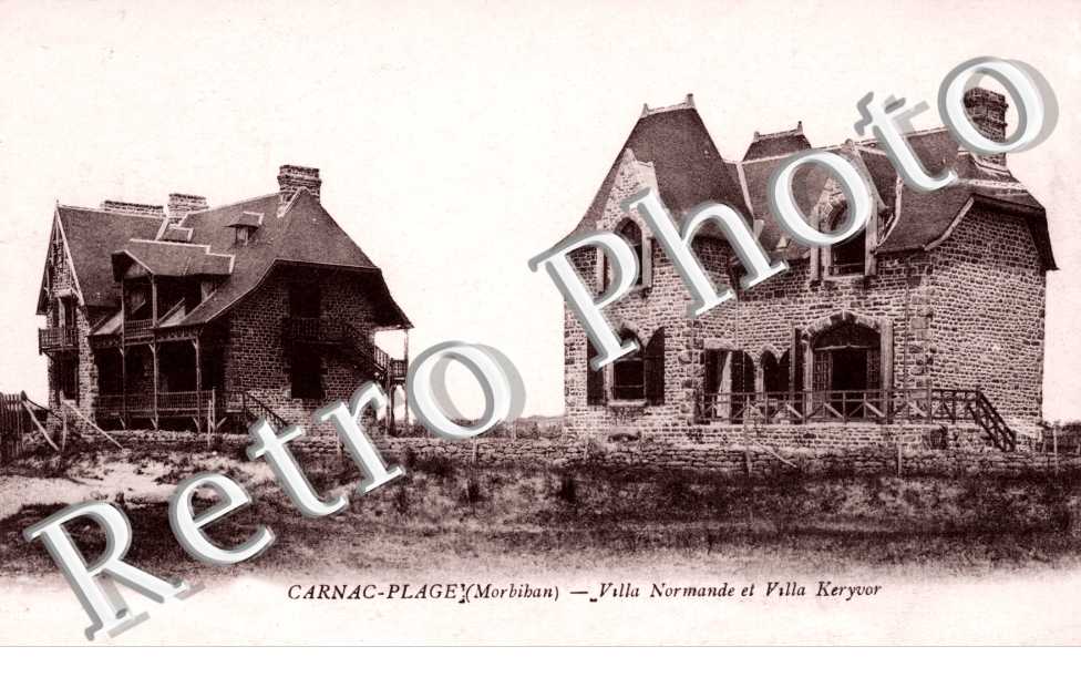 Villa normande et Keryvor - plage